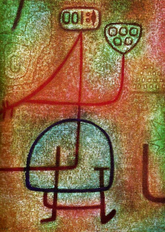 Paul Klee la belle jardiniere